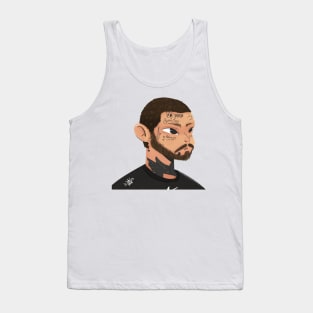 Post Malone illustration Tank Top